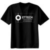 Basic Ronde Hals T-Shirt 140 gr/m2 Zwart Thumbnail